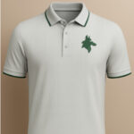 Gray/White Polo